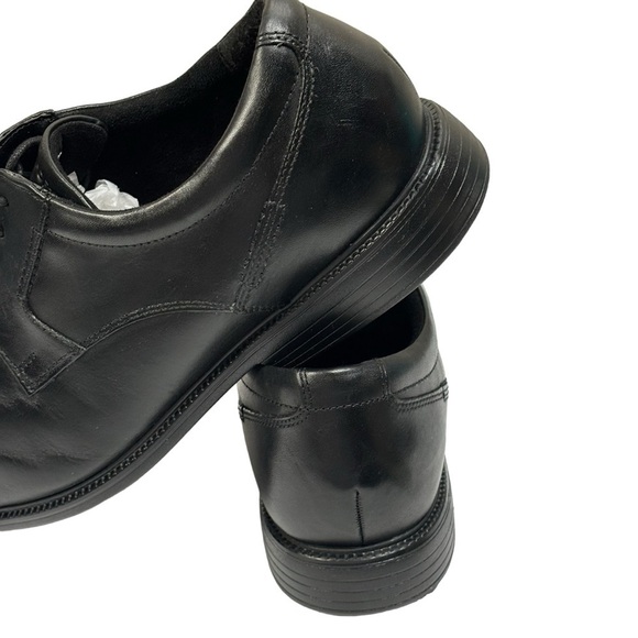 Rockport Black Leather Lace Oxford Lightweight Flexible Shock Absorbent Size 12 main image 9